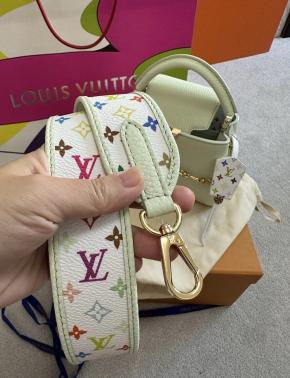 Louis Vuitton Green Taurillon Capucines Mini - Full set, packaging And Reciept 10