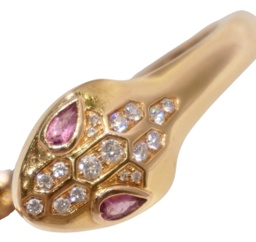 Bvlgari Serpenti Viper Ring in 18k Rose Gold 4