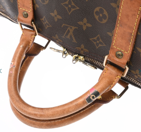 Louis Vuitton Coated Canvas Keepall 60 4