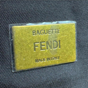 Fendi Dusty Pink Leather Baguette Bag 8