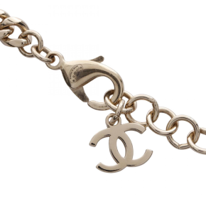 Chanel Double Heart Chain Necklace 5