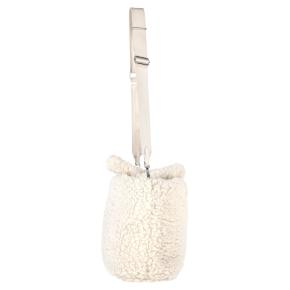 Prada White Cashmere Shear Crossbody Bag 2