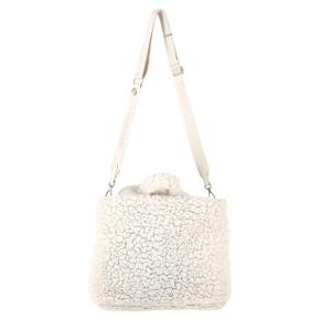 Prada White Cashmere Shear Crossbody Bag 3
