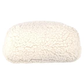 Prada White Cashmere Shear Crossbody Bag 4