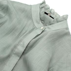 Sea New York Ruffled Sage Green Midi Dress 12