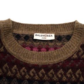 Balenciaga Oversized Geometric Knit jumper 6