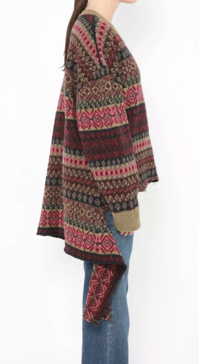 Balenciaga Oversized Geometric Knit jumper 2