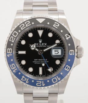 Rolex GMT-Master II “Batman” 1 in Black & Blue Bezel 40mm 2