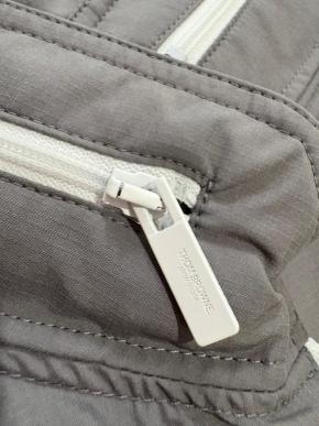Thom Browne Grey Ripstop Bomber Jacket 11