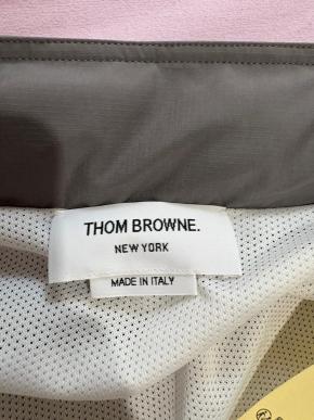 Thom Browne Grey Ripstop Bomber Jacket 4