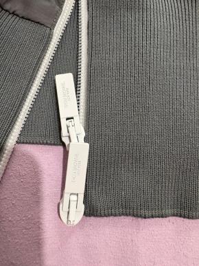 Thom Browne Grey Ripstop Bomber Jacket 6