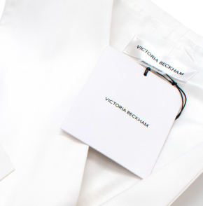 Victoria Beckham White Two Piece Trouser Suit 4