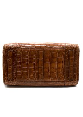 Ralph Lauren Ricky 33 Caiman Crocodile Bag 6