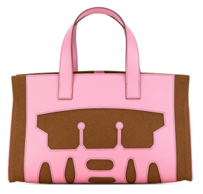 Hermes Petit H Felt and Epsom Bag 2
