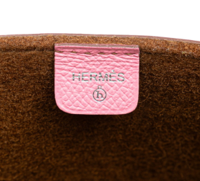 Hermes Petit H Felt and Epsom Bag 4
