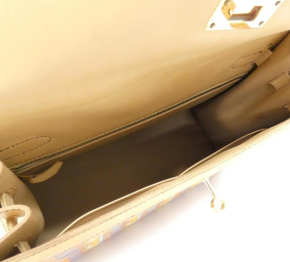 Hermes Kelly 32 Sellier Vibrato Sable Chamonix Gold Hardware 6