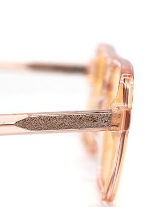 Joseph Apricot Aviator Square Sunglasses 2