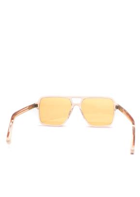 Joseph Apricot Aviator Square Sunglasses 5