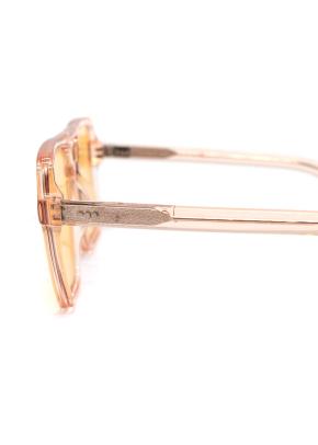 Joseph Apricot Aviator Square Sunglasses 4