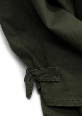 Veronica Beard Green Monika Stretch-cotton Twill Tapered Pants 6