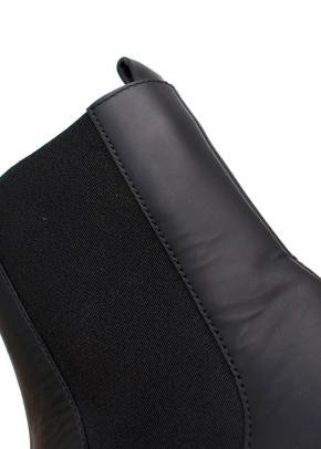 The Row Leather Garden Chelsea Boots 8