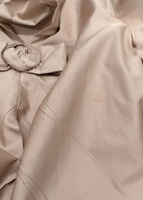 Moschino Muted Gold Silk Blend Blouse with Bow Front 6