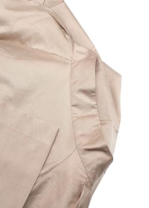 Moschino Muted Gold Silk Blend Blouse with Bow Front 9