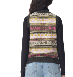 Ganni Kalamata Wool Vest 6