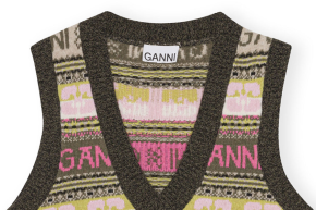 Ganni Kalamata Wool Vest 5