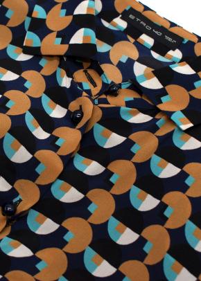 Etro Silk Patterned Printed Shirt 3