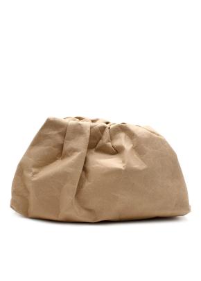 Bottega Veneta Beige Paper 'The Pouch' 15