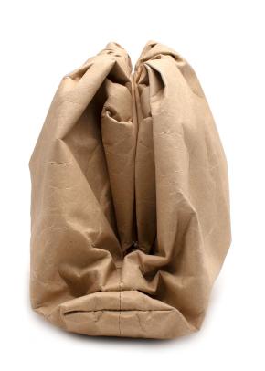Bottega Veneta Beige Paper 'The Pouch' 4