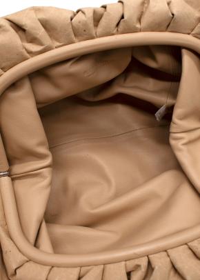 Bottega Veneta Beige Paper 'The Pouch' 3