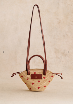 Sezane Sold Out Justine Mini Basket Bag 2