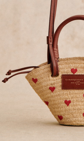 Sezane Sold Out Justine Mini Basket Bag 3