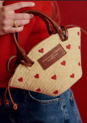 Sezane Sold Out Justine Mini Basket Bag 5