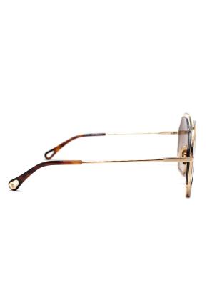 Chloé  Poppy Hexagonal Metal Sunglasses 2
