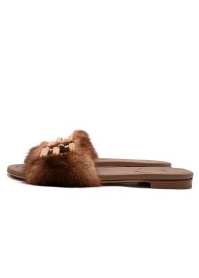 Fendi Mink Baguette Slides 2
