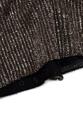 Celine Sequin Tie Neck Loose Blouse 4