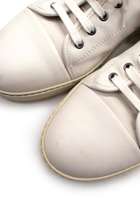 Lanvin White Low Top Sneakers 9