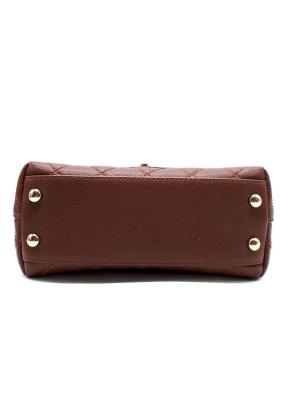 Chanel Sold Out Nut Brown Mini Coco Top Handle Bag 5