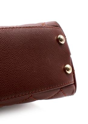 Chanel Sold Out Nut Brown Mini Coco Top Handle Bag 6