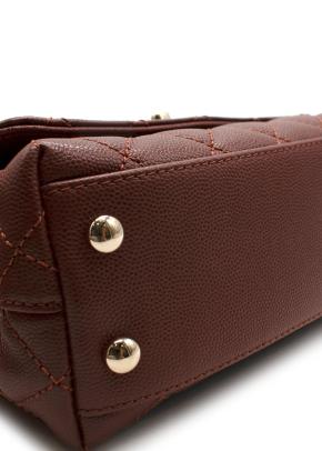 Chanel Sold Out Nut Brown Mini Coco Top Handle Bag 7