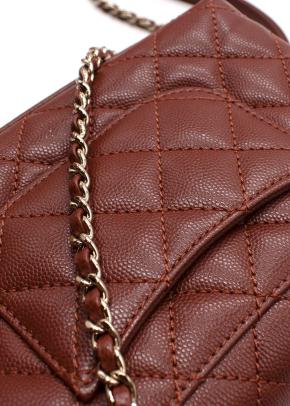 Chanel Sold Out Nut Brown Mini Coco Top Handle Bag 11
