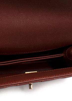 Chanel Sold Out Nut Brown Mini Coco Top Handle Bag 18