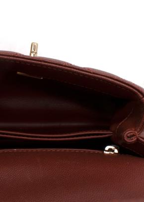 Chanel Sold Out Nut Brown Mini Coco Top Handle Bag 20