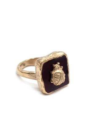 Dior Jardin D'Hiver Gold Ladybird Ring 3