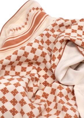 By Malene Birger Rust and Cream Kimono 7
