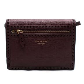 Burberry Augberine Brogue Fringe Crossbody Bag 6