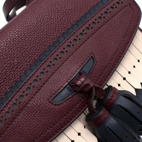Burberry Augberine Brogue Fringe Crossbody Bag 5